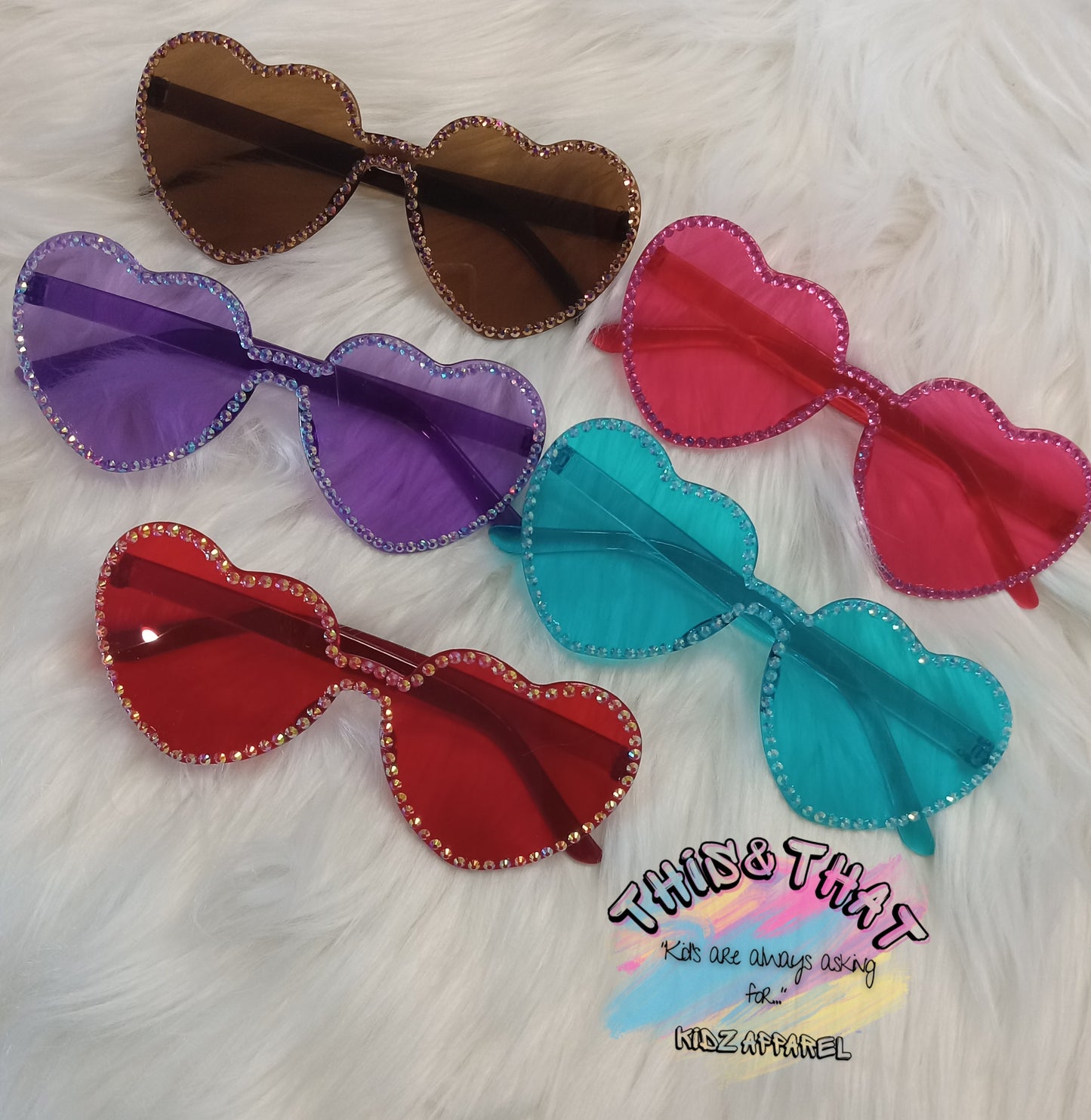 Bling Your Heart Out Sunglasses