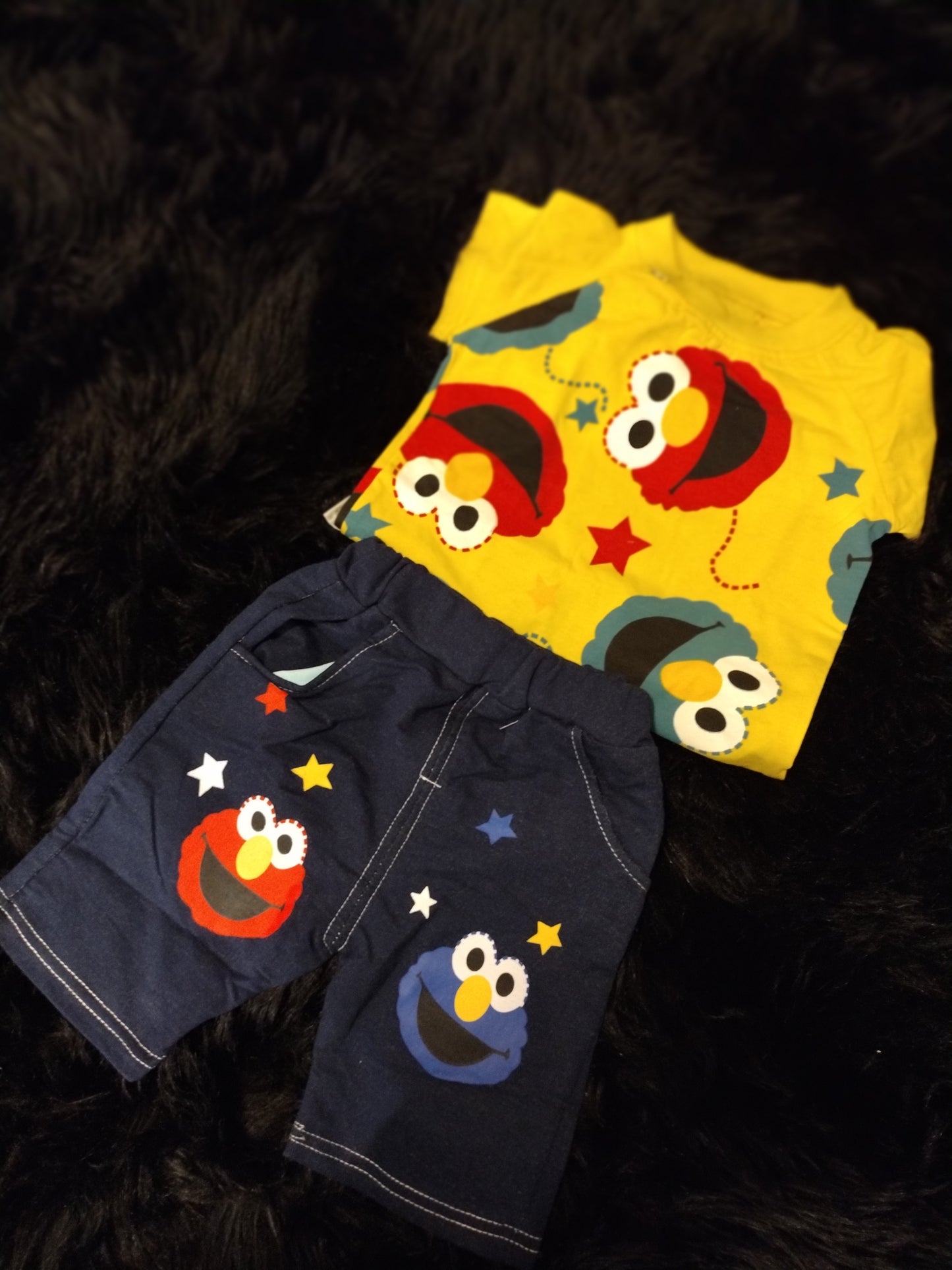 Elmo Shorts Set