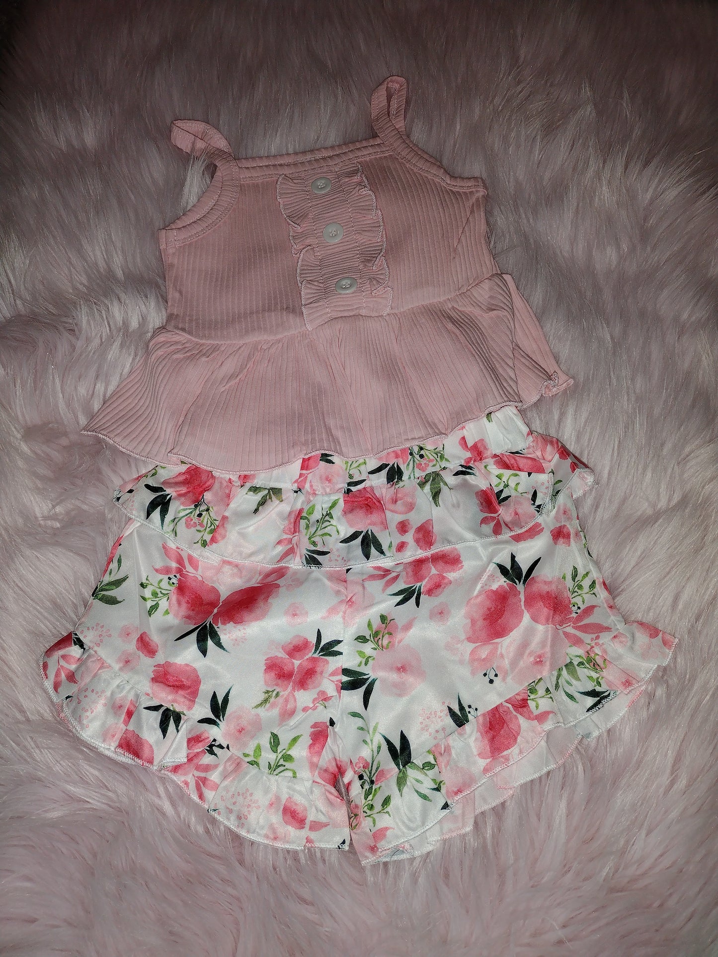 Floral Short Set