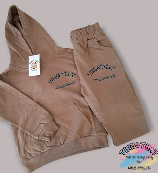 Chocolate Joggers Set