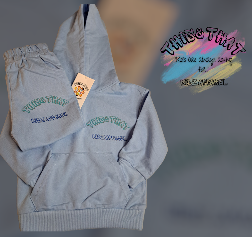 Blue as the Sky Joggers Set