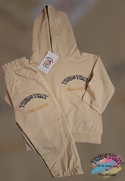 Sandy Beach Joggers Set
