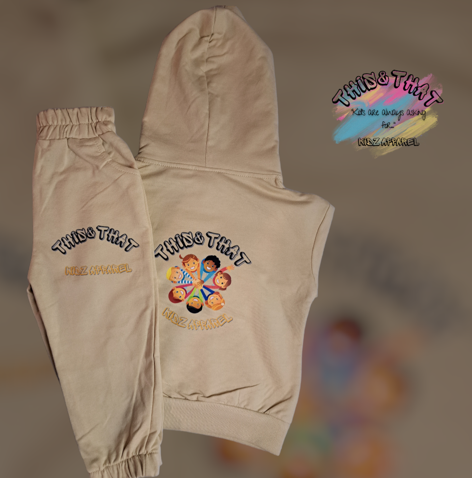 Sandy Beach Joggers Set